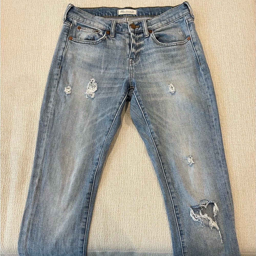 Madewell light washed jeans size 24